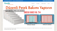 Desktop Screenshot of kombi-yetkiliservisi.com