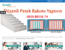 Tablet Screenshot of kombi-yetkiliservisi.com
